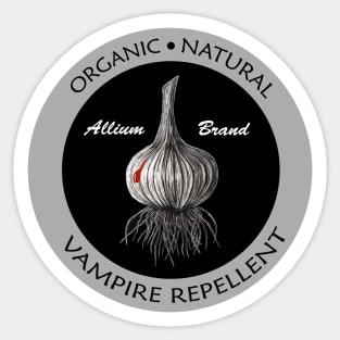 Halloween Vampire Repellent Sticker